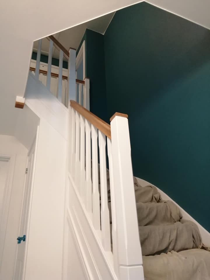 Staircase - Teal Progress